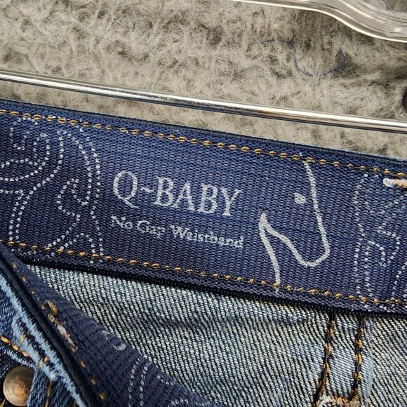 Wrangler Jeans Womens 9 Tall Dark Wash Stretch Mid Rise Bootcut *Read* - Picture 5 of 14